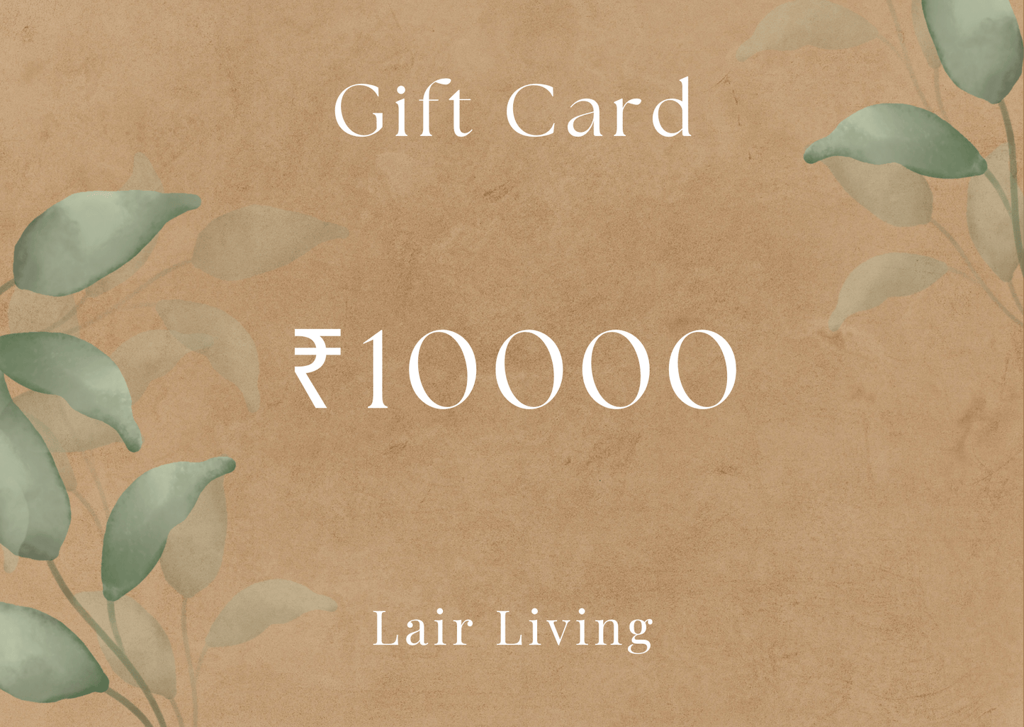 GIFT CARD - Lair living