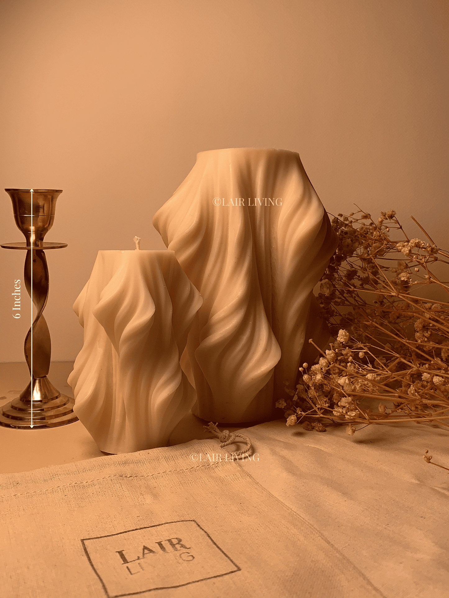 Curve Of Light Soy Wax Candle