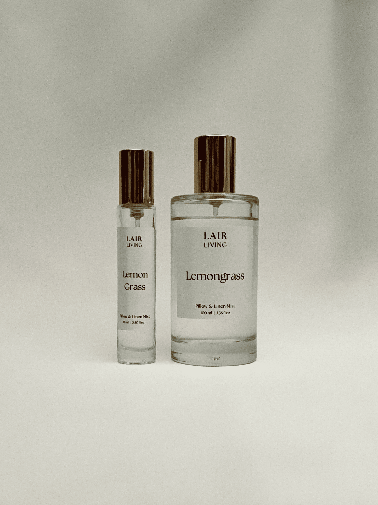 Lemongrass Pillow & Linen Mist Spray | Uplifting Citrus Linen Spray – The Mist Collection by Lair Living - Lair living