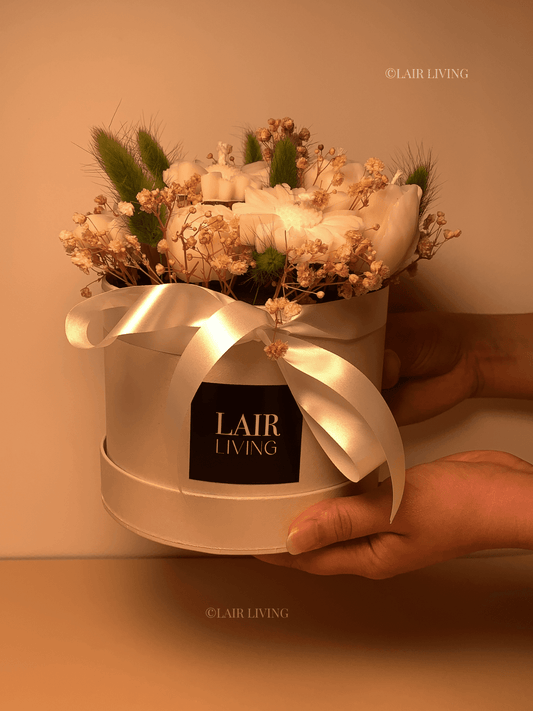 Premium Candle Flower Bouquet (Small) - Lair living