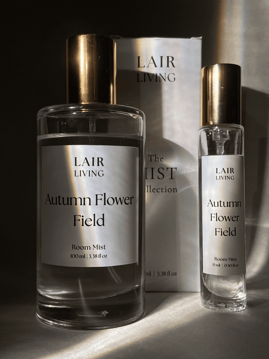 Autumn Flower Field Room Freshener Spray | Floral Room Mist & Linen Spray for Home – The Mist by Lair Living - Lair living
