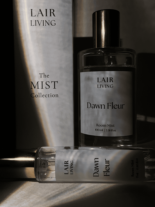 Dawn Fleur Room Mist Spray | Floral Mandarin + Patchouli Room Spray for Home & Linen – The Mist by Lair Living - Lair living