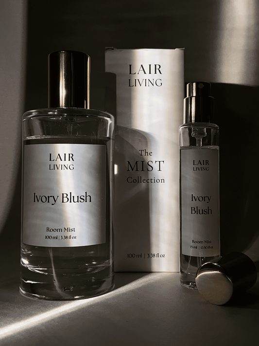 Ivory Blush Room Mist Spray | White Floral & Honey Room Spray for Bedrooms & Linen – The Mist by Lair Living - Lair living