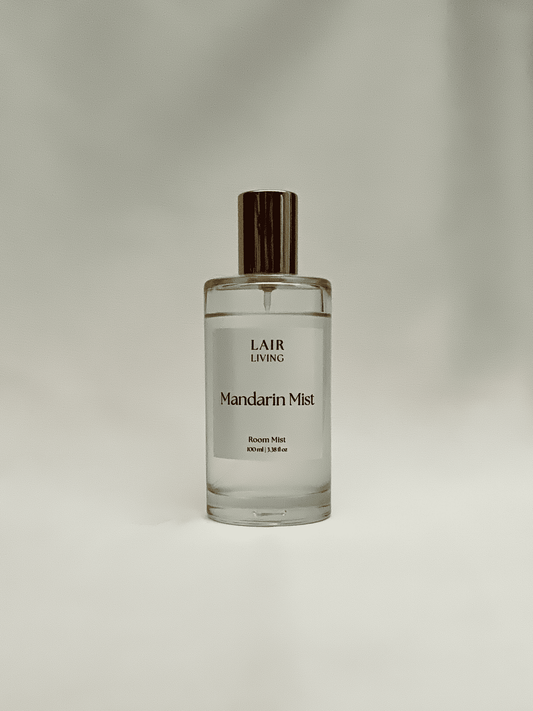Home fragrance for small flats and 1BHK - Mandarin Mist room spray Lair Living India