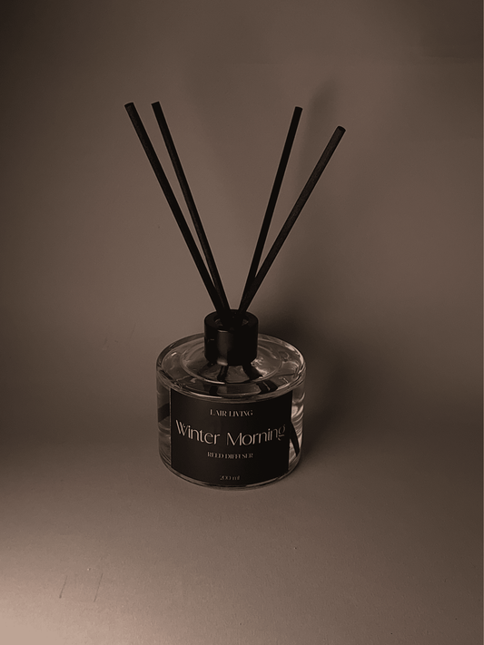 How to make home smell good in monsoon India - Winter Morning fresh reed diffuser