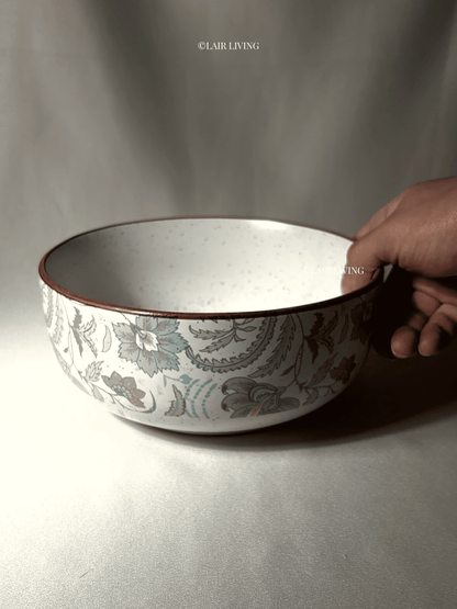 Bloomfield Serving Bowl | Handmade Ceramic — Stoneware Ceramic Collection by Lair Living