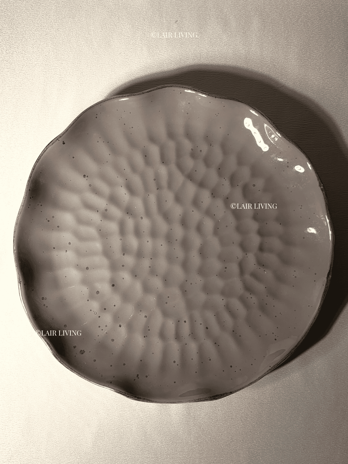 Slate Full Plate | Handmade Ceramic — Stoneware Ceramic Collection by Lair Living