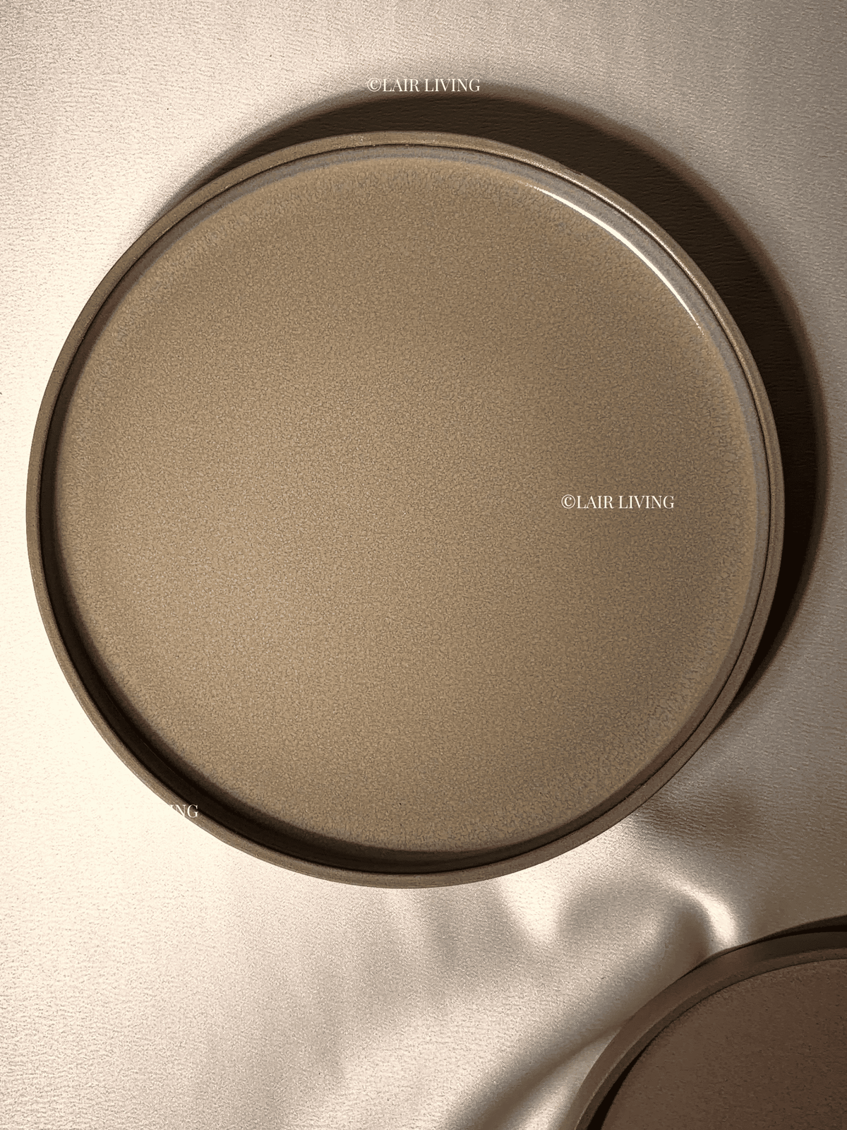 Dune Full Plate | Handmade Ceramic — Stoneware Ceramic Collection by Lair Living