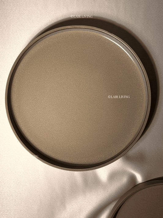 Dune Full Plate | Handmade Ceramic — Stoneware Ceramic Collection by Lair Living
