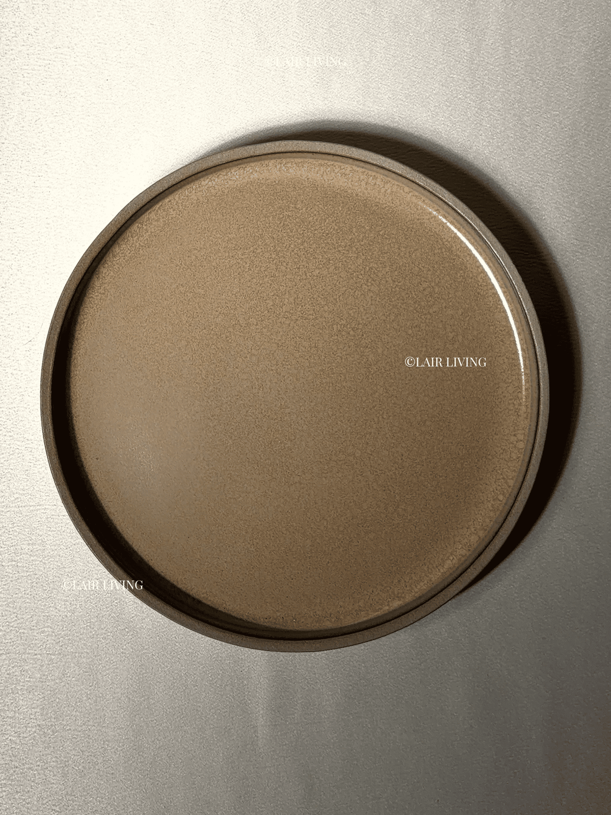 Dune Quarter Plate | Handmade Ceramic — Stoneware Ceramic Collection by Lair Living