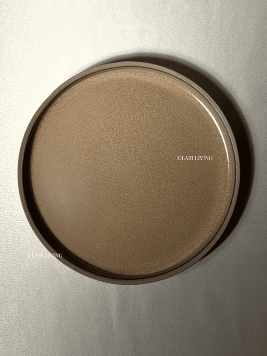 Dune Quarter Plate | Handmade Ceramic — Stoneware Ceramic Collection by Lair Living