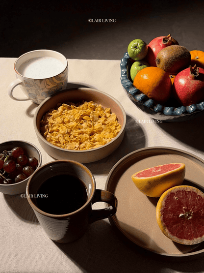 Indigo Serving Bowl (8") | Handmade Ceramic — Stoneware Ceramic Collection by Lair Living