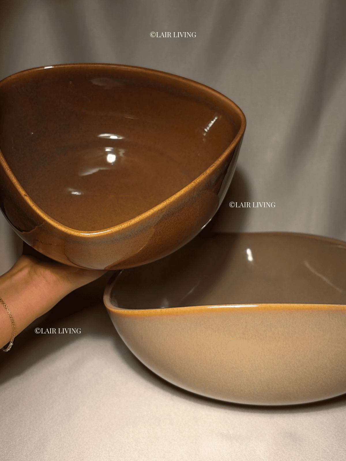 Terra Serving Bowl | Handmade Ceramic — Stoneware Ceramic Collection by Lair Living