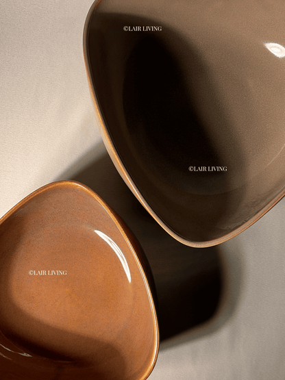 Terra Serving Bowl | Handmade Ceramic — Stoneware Ceramic Collection by Lair Living