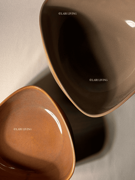 Terra Serving Bowl | Handmade Ceramic — Stoneware Ceramic Collection by Lair Living