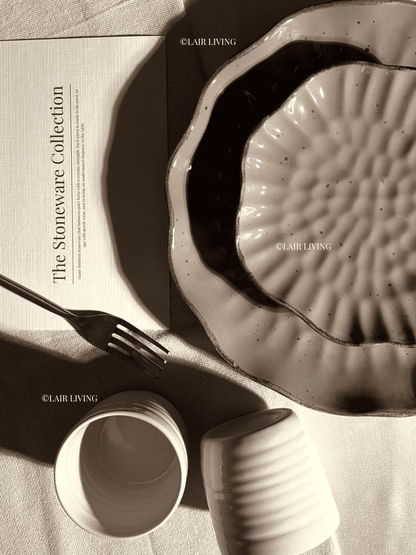 Slate Full Plate | Handmade Ceramic — Stoneware Ceramic Collection by Lair Living