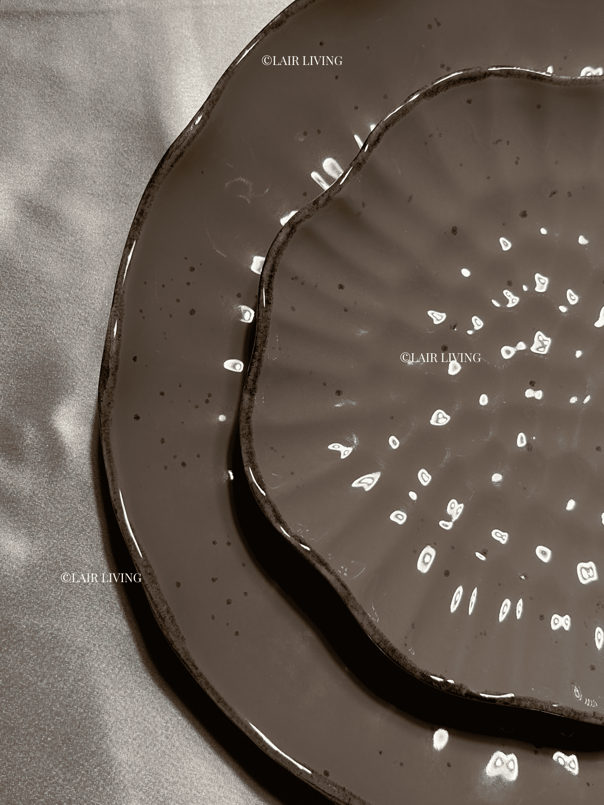 Slate Full Plate | Handmade Ceramic — Stoneware Ceramic Collection by Lair Living