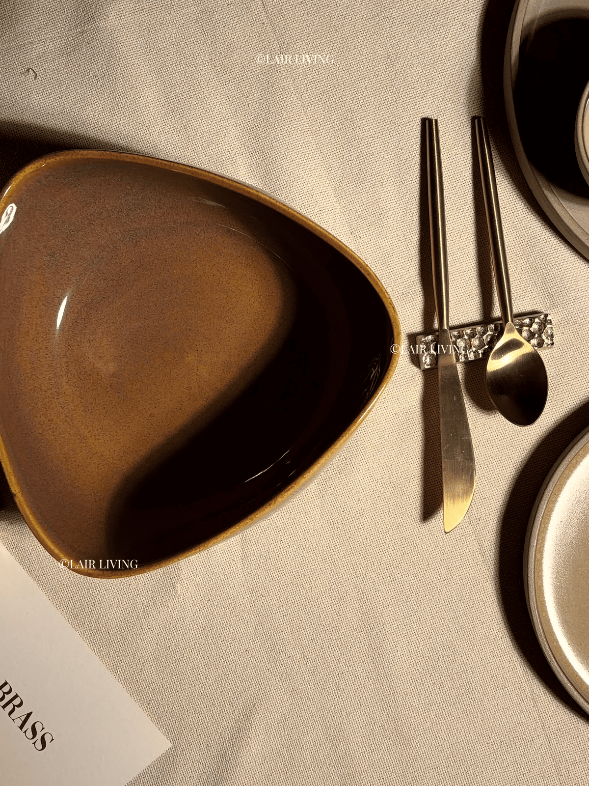 Terra Serving Bowl | Handmade Ceramic — Stoneware Ceramic Collection by Lair Living