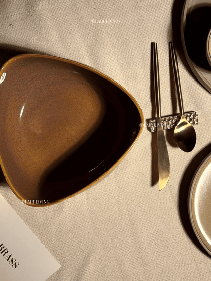 Terra Serving Bowl | Handmade Ceramic — Stoneware Ceramic Collection by Lair Living