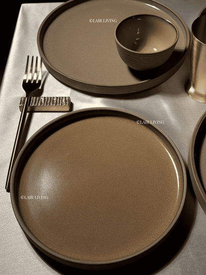 Dune Full Plate | Handmade Ceramic — Stoneware Ceramic Collection by Lair Living