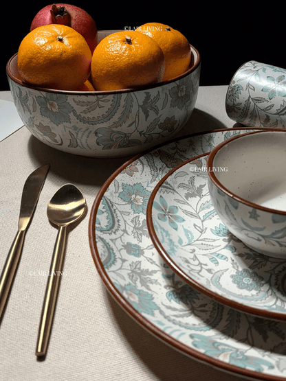 Bloomfield Full Plate | Handmade Ceramic — Stoneware Ceramic Collection by Lair Living