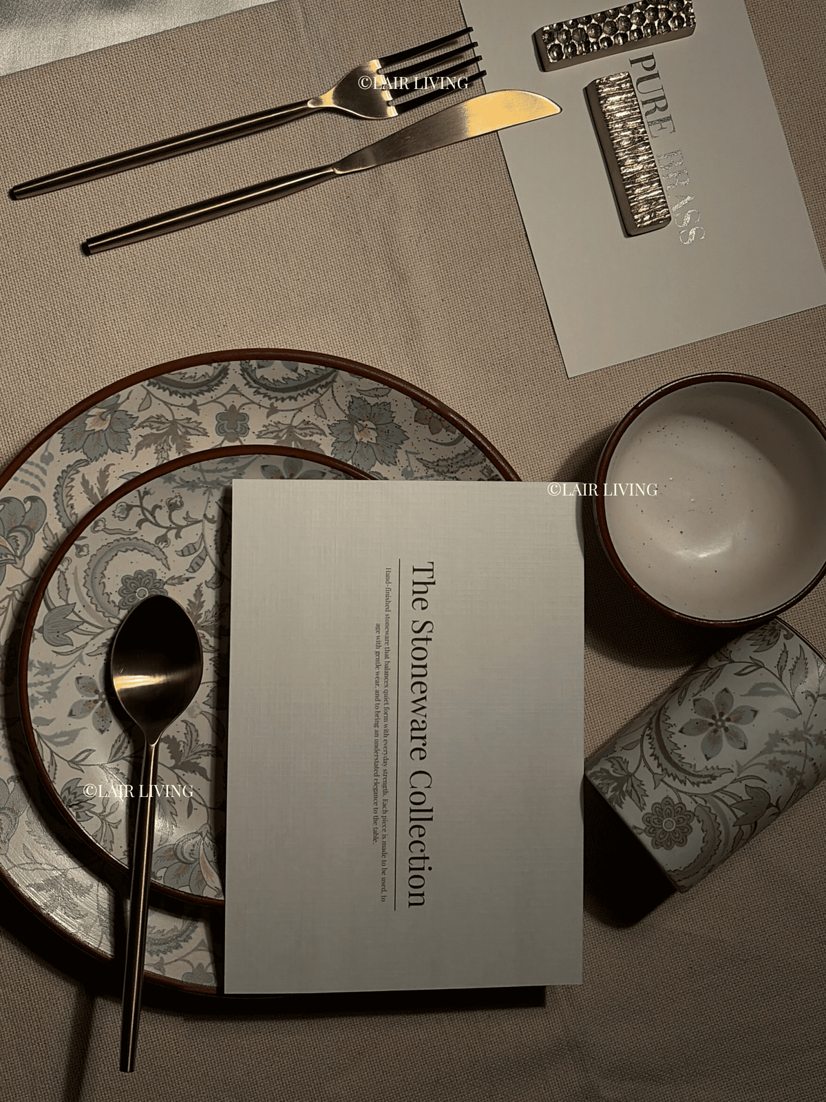 Bloomfield Quarter Plate | Handmade Ceramic — Stoneware Ceramic Collection by Lair Living