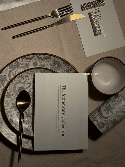 Bloomfield Quarter Plate | Handmade Ceramic — Stoneware Ceramic Collection by Lair Living