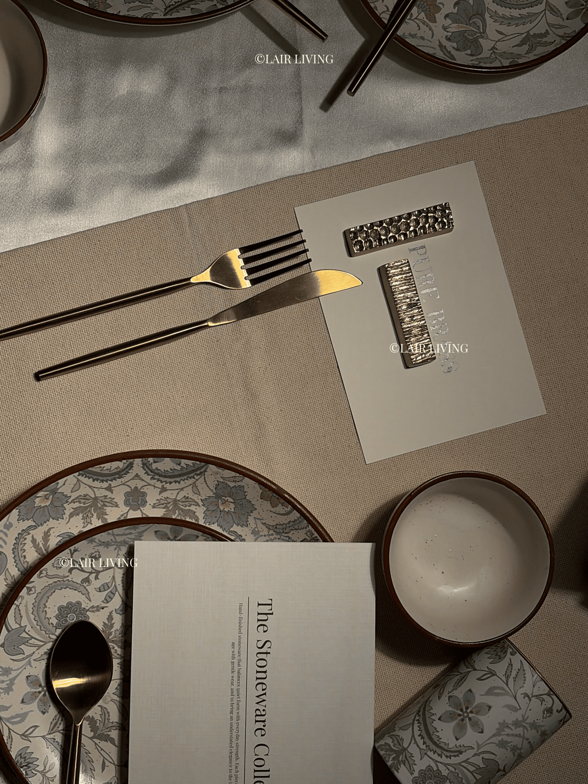 Bloomfield Full Plate | Handmade Ceramic — Stoneware Ceramic Collection by Lair Living
