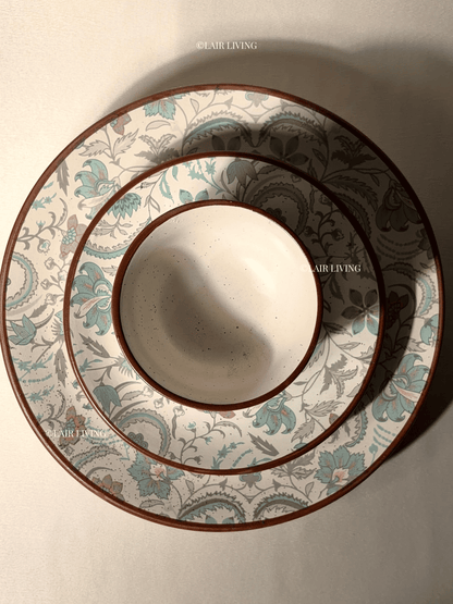Bloomfield Quarter Plate | Handmade Ceramic — Stoneware Ceramic Collection by Lair Living