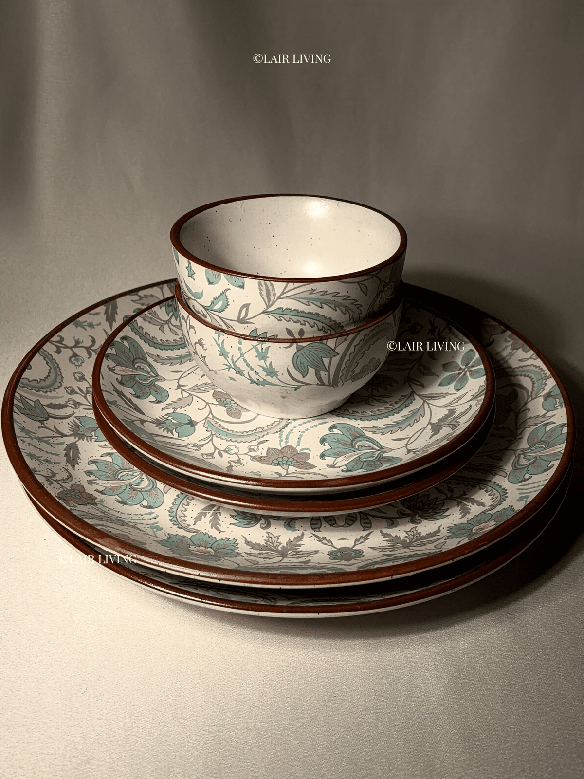Bloomfield Full Plate | Handmade Ceramic — Stoneware Ceramic Collection by Lair Living