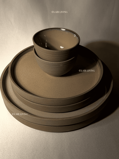 Dune Full Plate | Handmade Ceramic — Stoneware Ceramic Collection by Lair Living