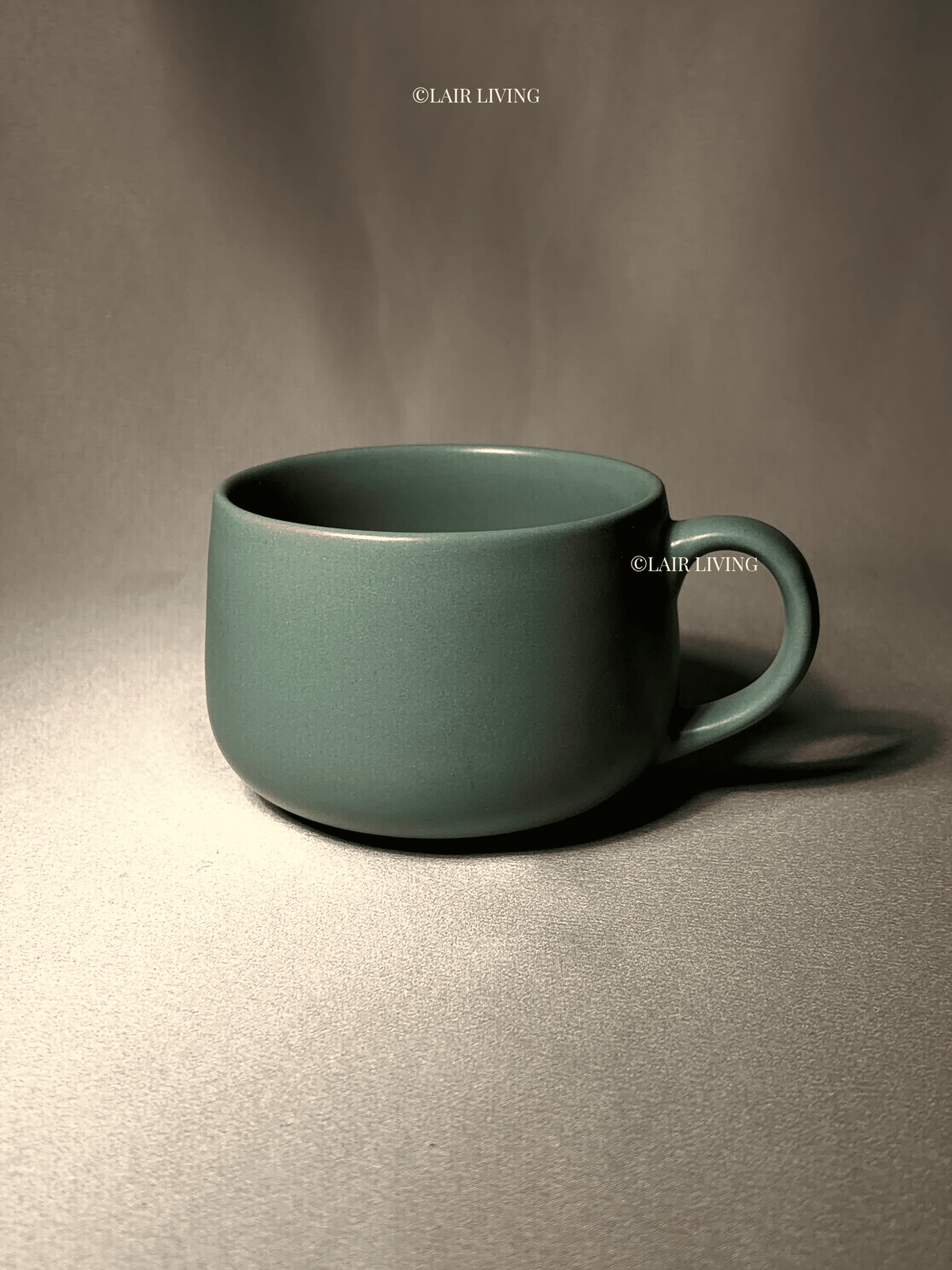 Mist Turquoise Coffee Cup | Handmade Ceramic — Stoneware Ceramic Collection by Lair Living
