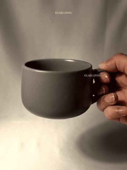 Mist Grey Coffee Cup | Handmade Ceramic — Stoneware Ceramic Collection by Lair Living