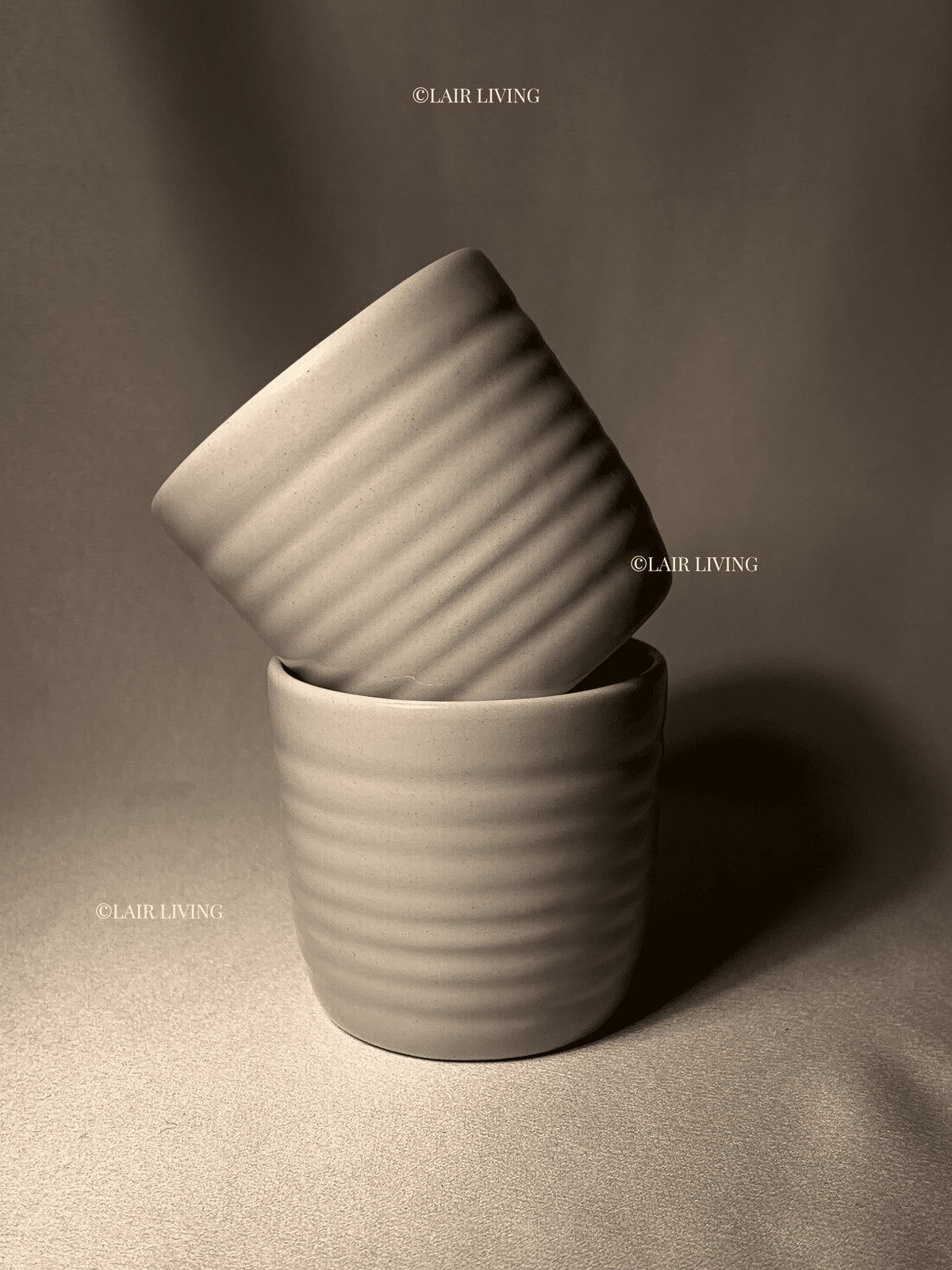 Alabaster Ceramic Glass | Handmade Ceramic — Stoneware Ceramic Collection by Lair Living