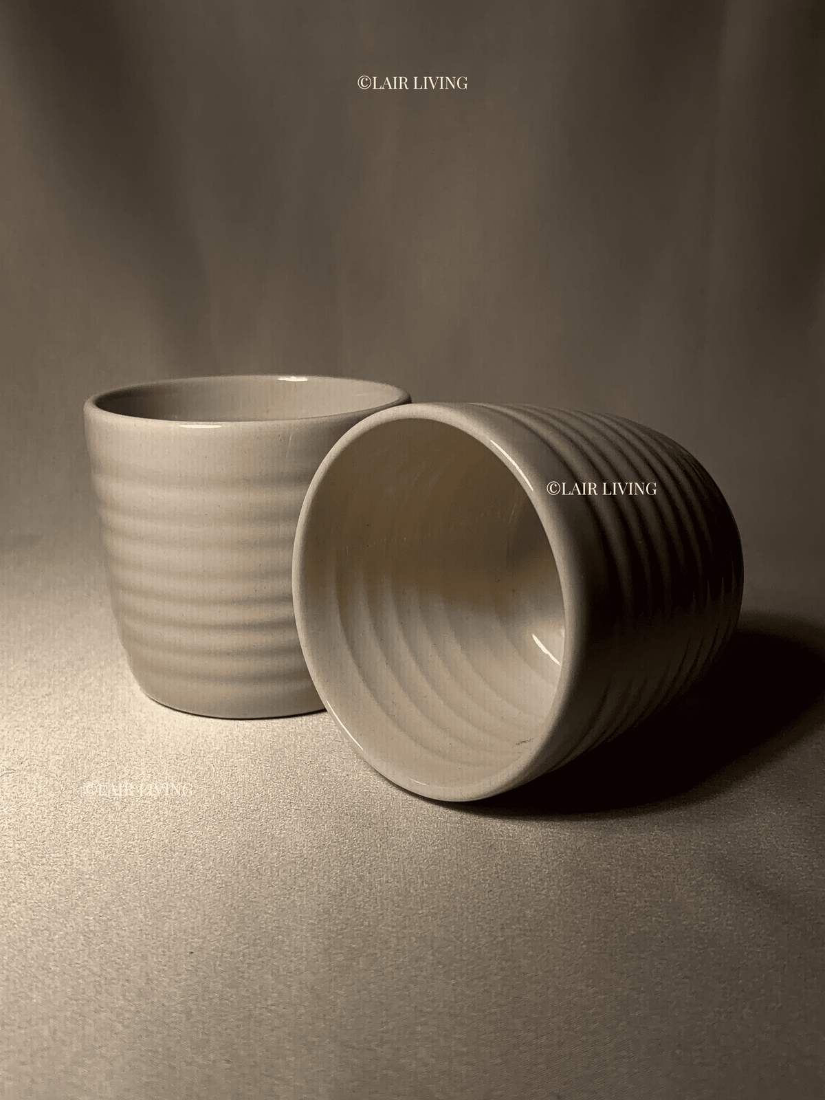 Alabaster Ceramic Glass | Handmade Ceramic — Stoneware Ceramic Collection by Lair Living