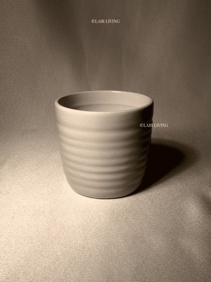 Alabaster Ceramic Glass | Handmade Ceramic — Stoneware Ceramic Collection by Lair Living