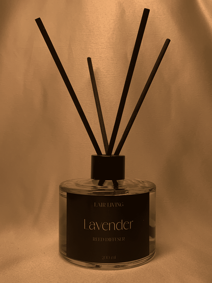 Lavender Luxury Reed Diffuser –  200 ml |  Essential Oil diffuser from Lair Living - Lair living