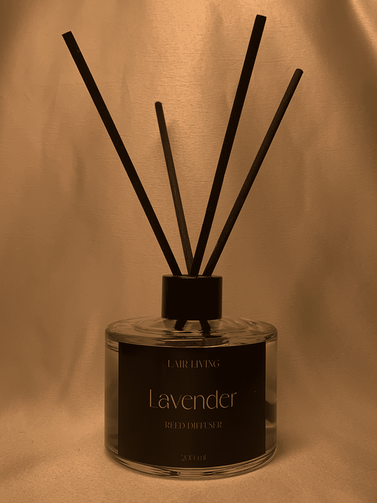 Lavender Luxury Reed Diffuser –  200 ml |  Essential Oil diffuser from Lair Living - Lair living