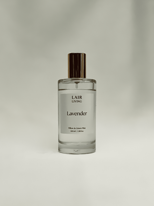 Lavender Pillow & Linen Mist Spray | Relaxing Linen Spray & Bedroom Mist – The Mist Collection by Lair Living - Lair living