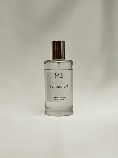 Peppermint Pillow & Linen Mist Spray | Refreshing Room Aroma & Cooling Linen Spray – The Mist by Lair Living - Lair living