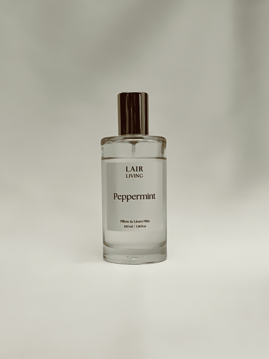 Peppermint Pillow & Linen Mist Spray | Refreshing Room Aroma & Cooling Linen Spray – The Mist by Lair Living - Lair living