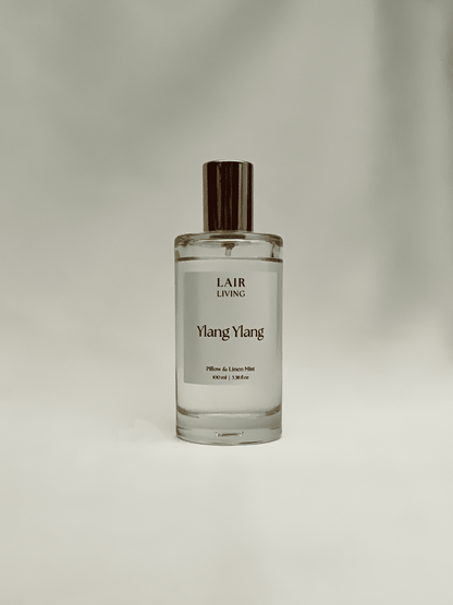 Ylang Ylang Pillow & Linen Mist Spray | Calming & Floral Linen Mist – The Mist by Lair Living - Lair living