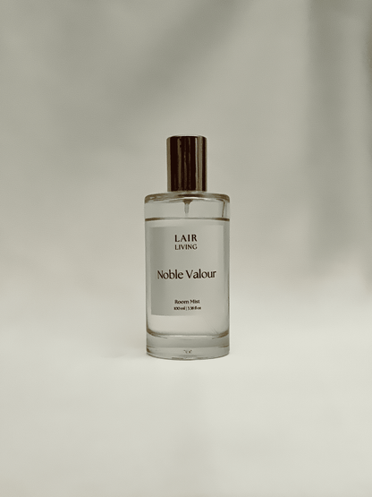 Noble Valour Room Mist Spray | Bold Amber‑Leather Room Spray & Linen Mist – The Mist by Lair Living - Lair living