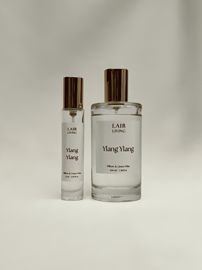 Ylang Ylang Pillow & Linen Mist Spray | Calming & Floral Linen Mist – The Mist by Lair Living - Lair living
