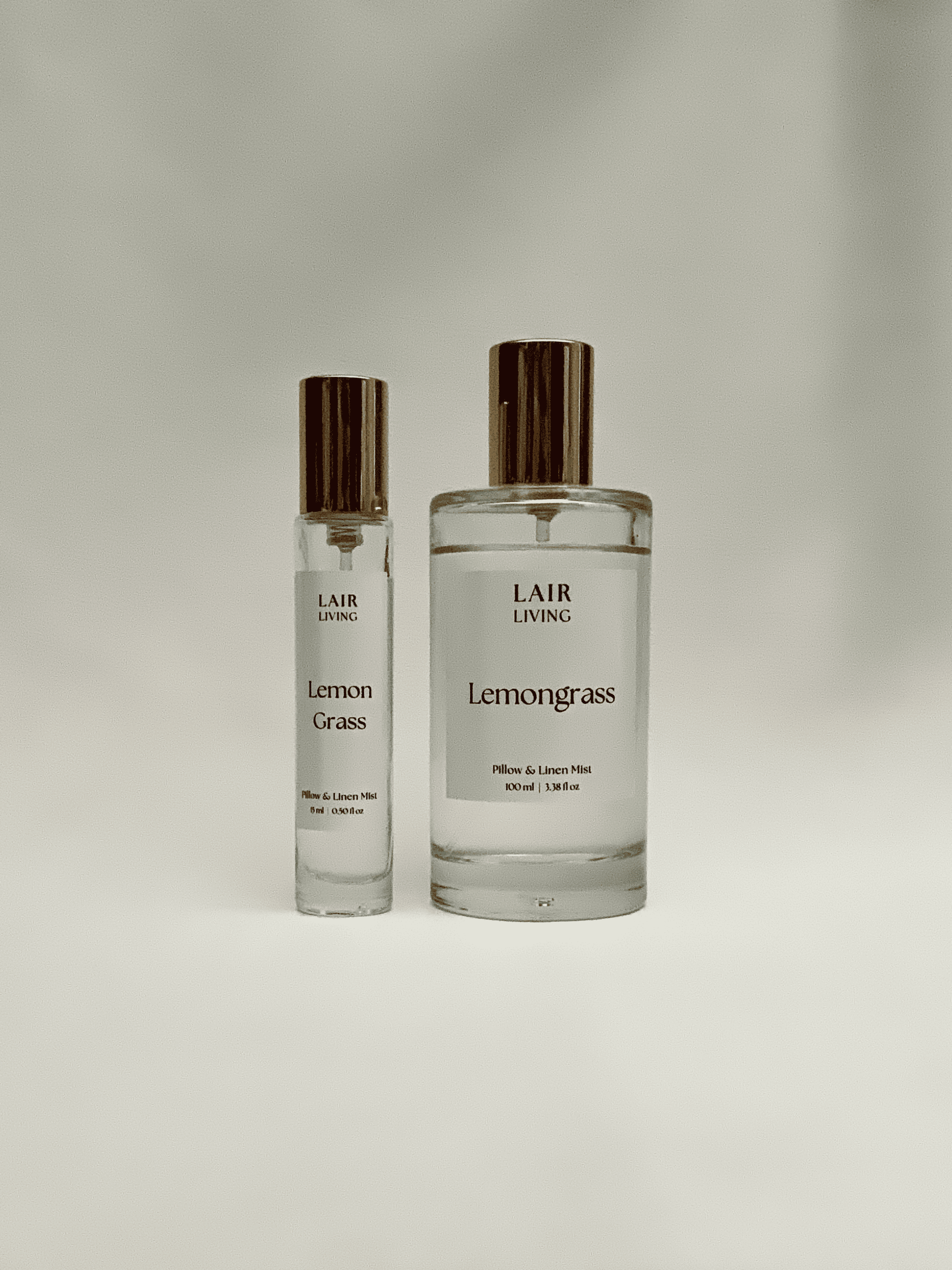 Lemongrass Pillow & Linen Mist Spray | Uplifting Citrus Linen Spray – The Mist Collection by Lair Living - Lair living