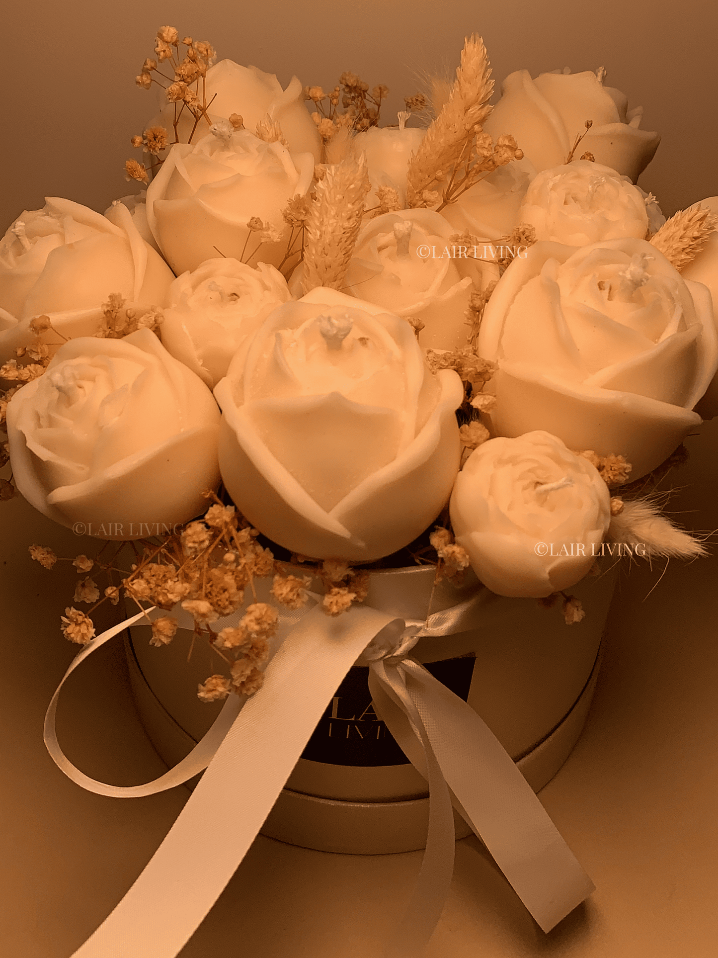 Premium Rose Candle Bouquet (Medium)