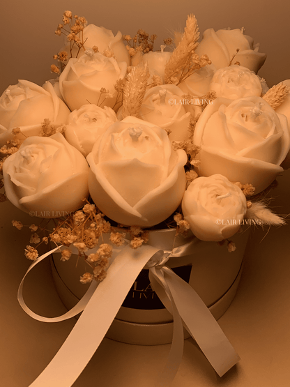 Premium Rose Candle Bouquet (Medium)