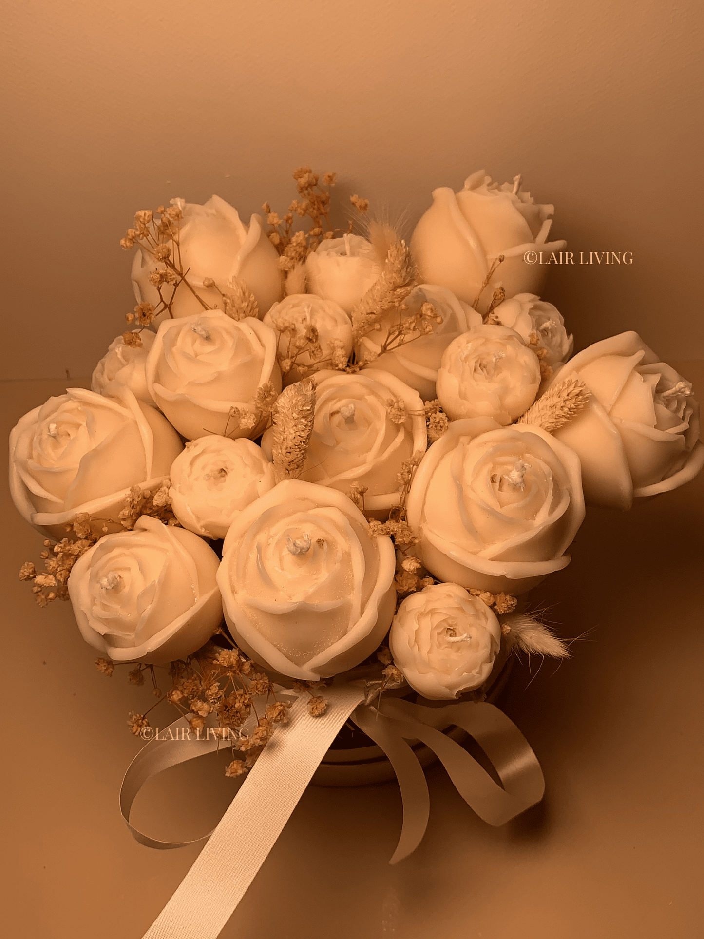 Premium Rose Candle Bouquet (Medium)