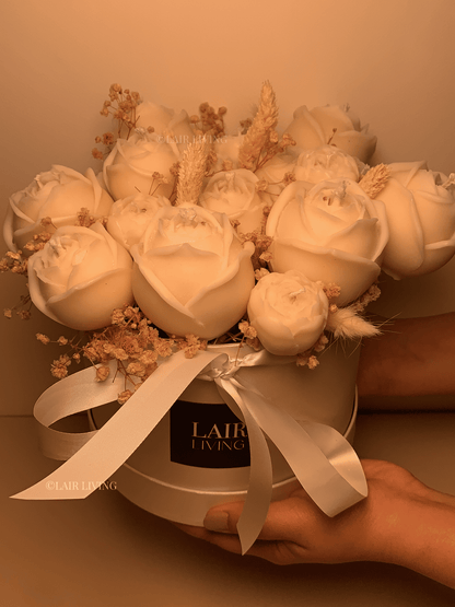 Premium Rose Candle Bouquet (Medium)