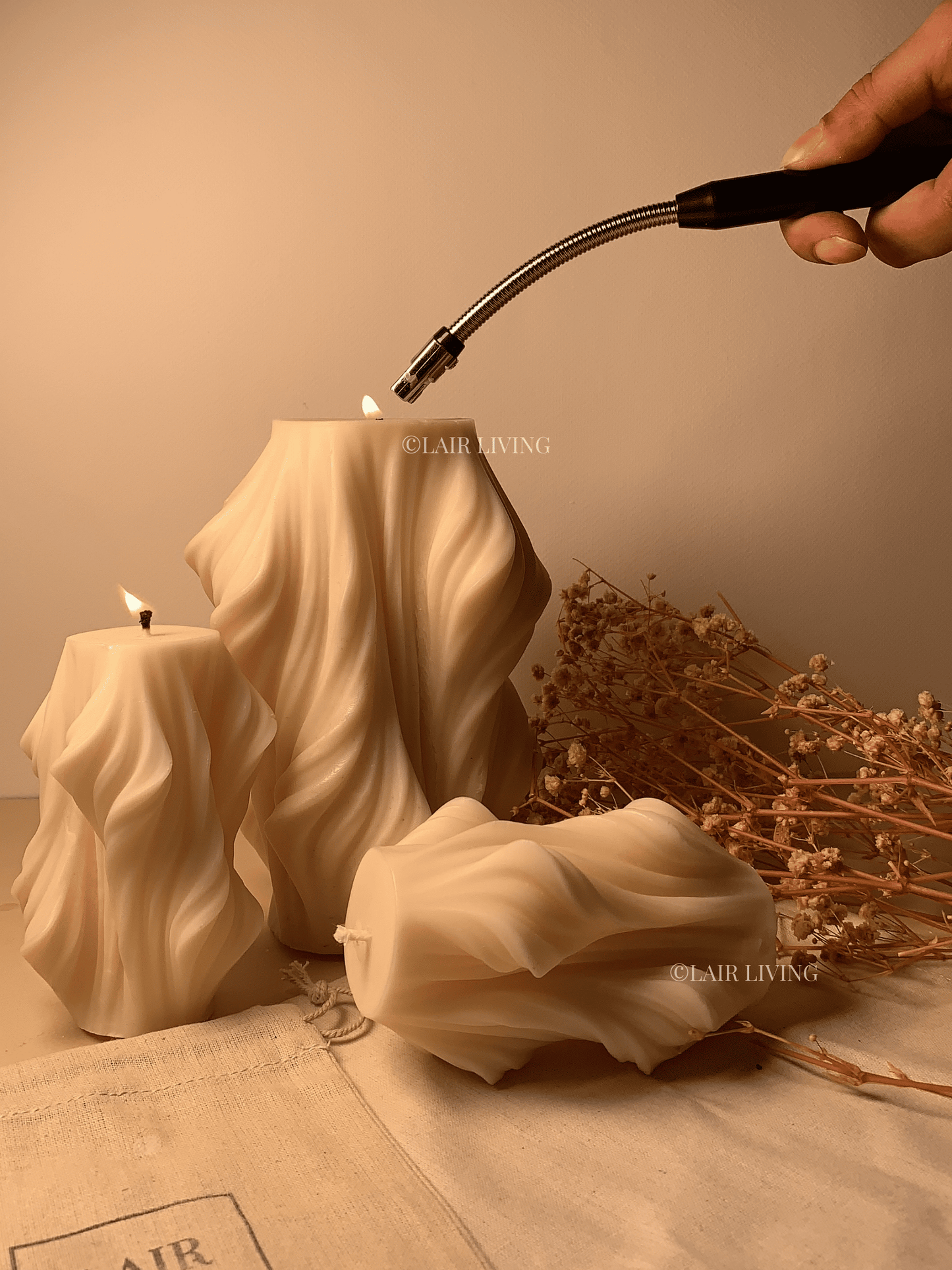 Curve Of Light Soy Wax Candle